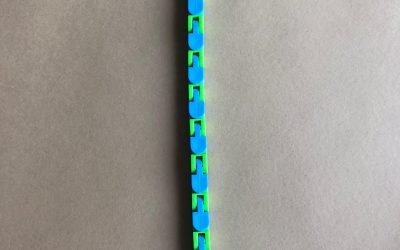 Fidget Toy armband blauw-groen 3